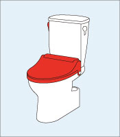 便座の交換・ウォシュレットへ取り換え