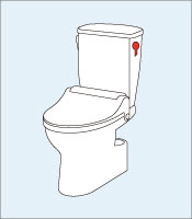 レバーをひねっても水が流れない